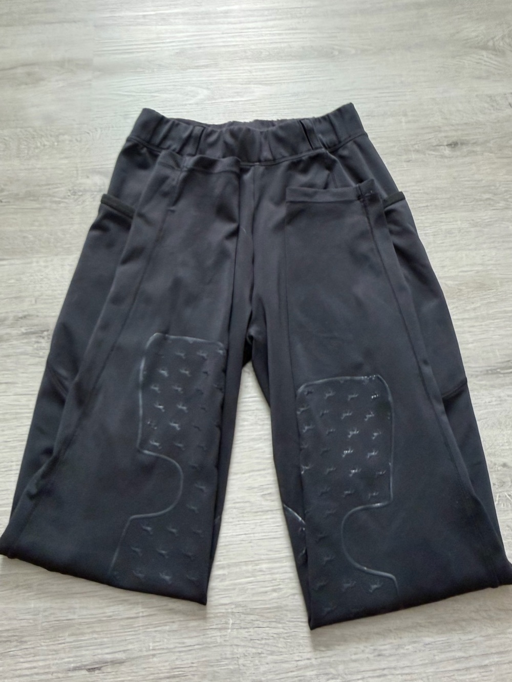 Two pairs of Baleaf Black Grip-Knee Performance Equestrian Riding Pants